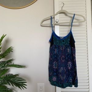UO Colorful Tribal Print Tank Top